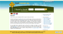 Desktop Screenshot of bookcrossers.eu